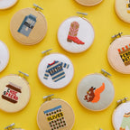 Cotton Clara Cowboy Boot Mini Cross Stitch PDF Pattern – Instant Download