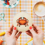 Cotton Clara Crab Beginner Cross Stitch Kit