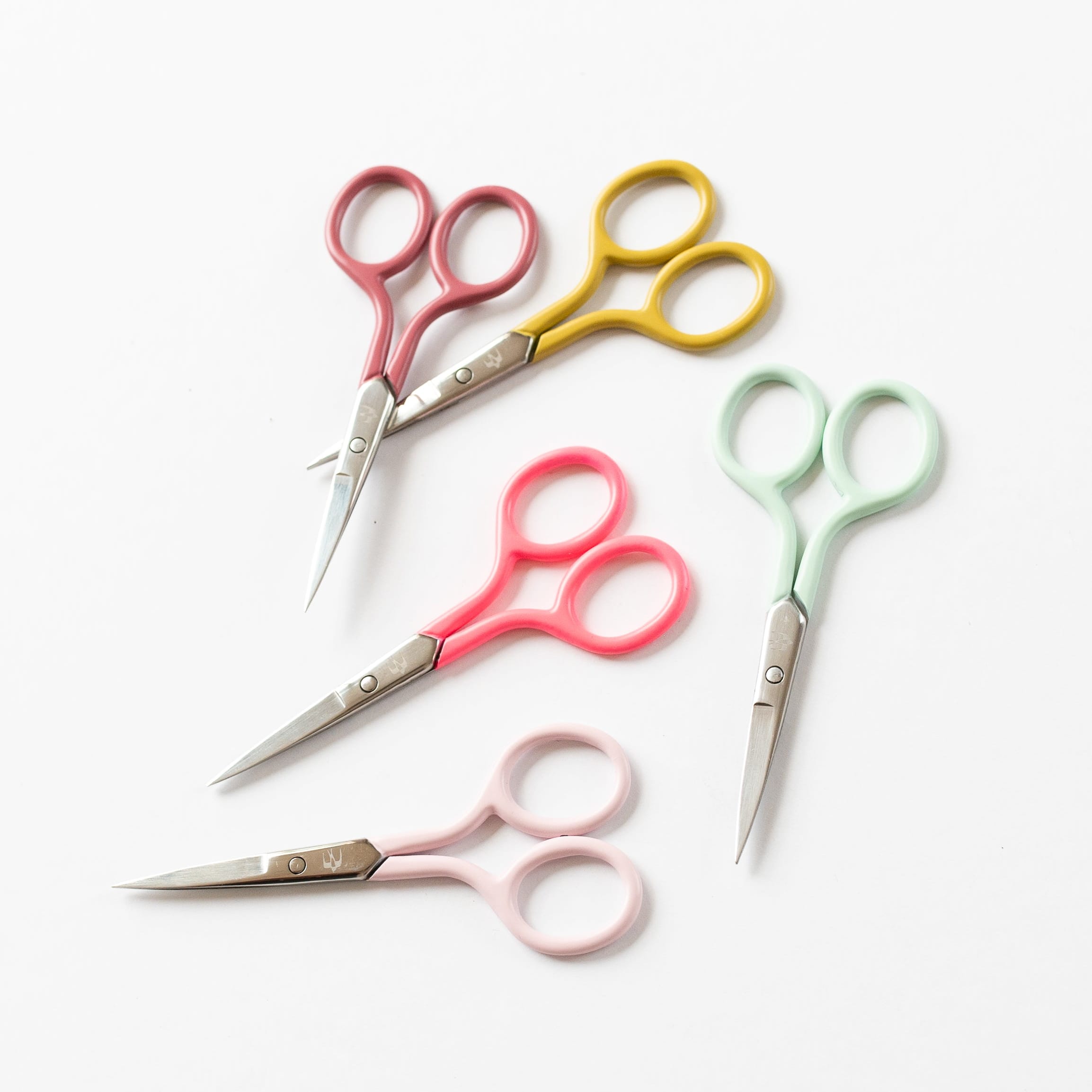 Cotton Clara Craft Supplies Colourful Embroidery Scissors - Various Colours