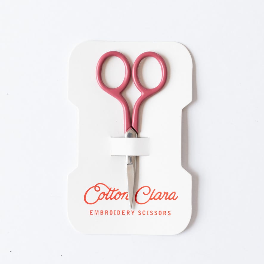 Cotton Clara Craft Supplies Colourful Embroidery Scissors - Various Colours