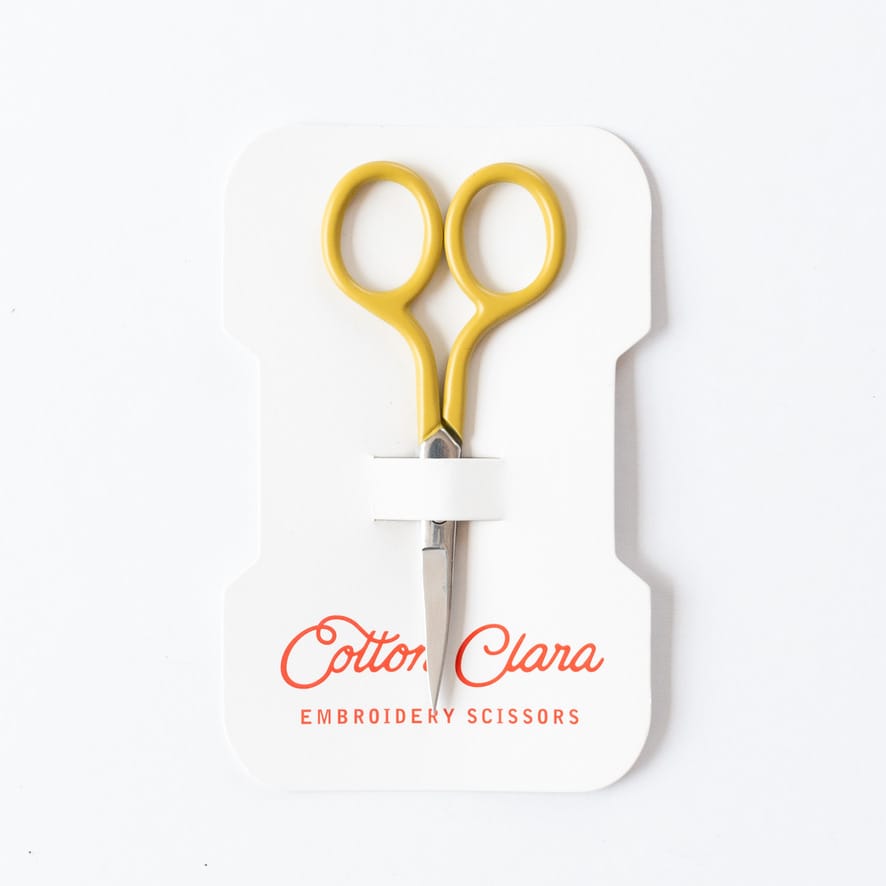 Cotton Clara Craft Supplies Colourful Embroidery Scissors - Various Colours