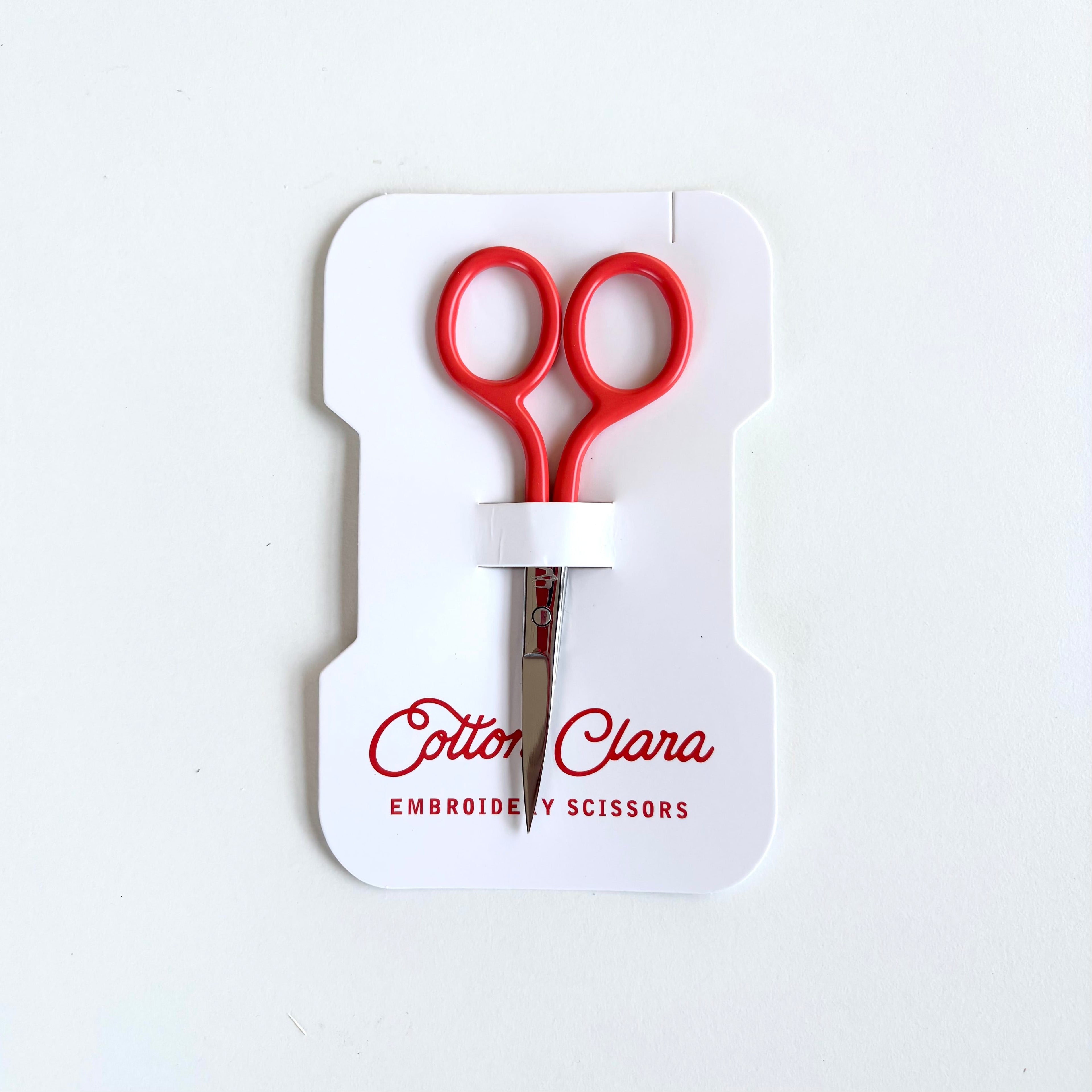 Cotton Clara Craft Supplies Colourful Embroidery Scissors - Various Colours