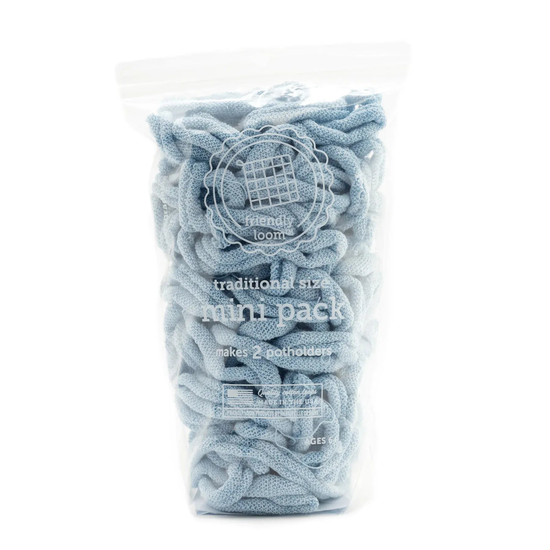 Cotton Clara Craft Supplies Loops for Potholder Loom