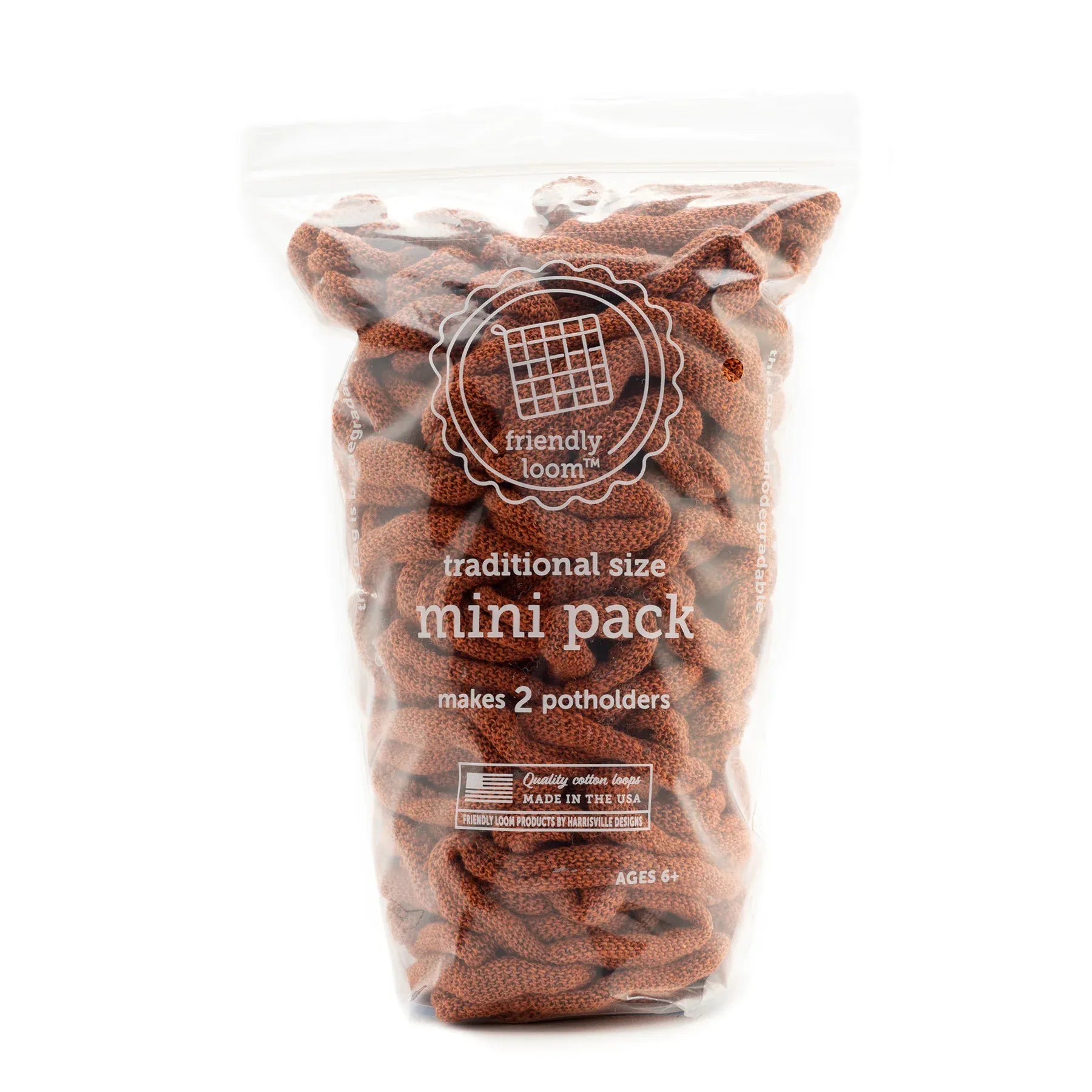 Cotton Clara Craft Supplies Loops for Potholder Loom
