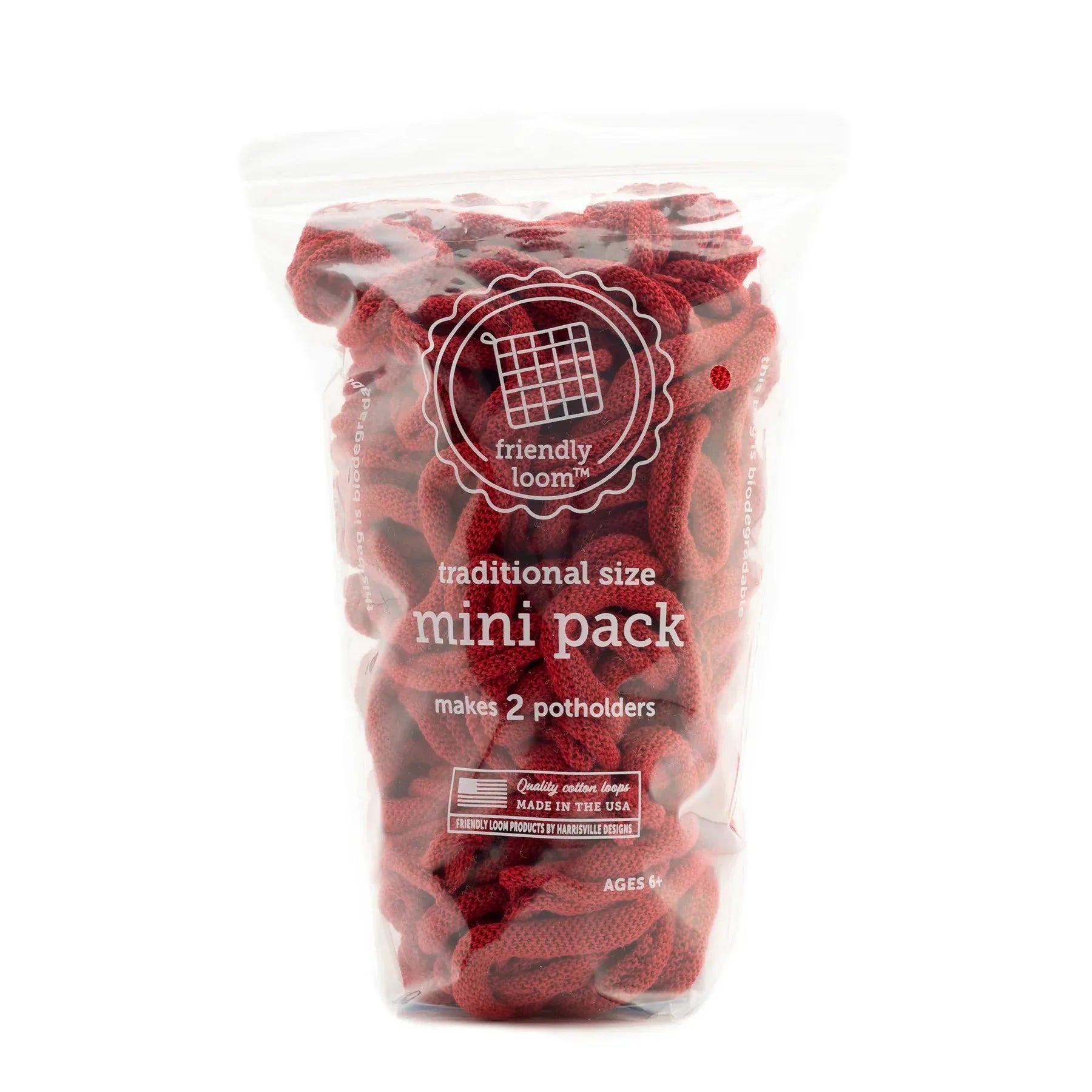 Cotton Clara Craft Supplies Loops for Potholder Loom