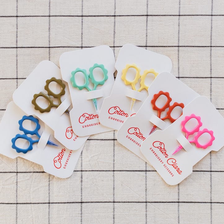 Cotton Clara Craft Supplies Mini Sunflower Embroidery Scissors