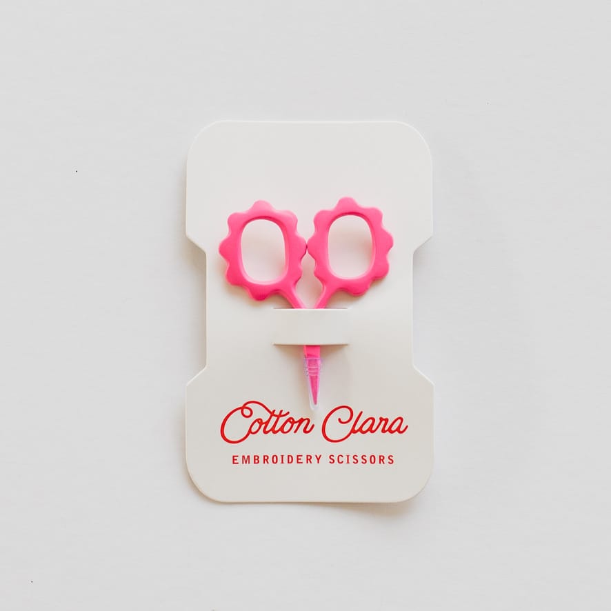 Cotton Clara Craft Supplies Mini Sunflower Embroidery Scissors