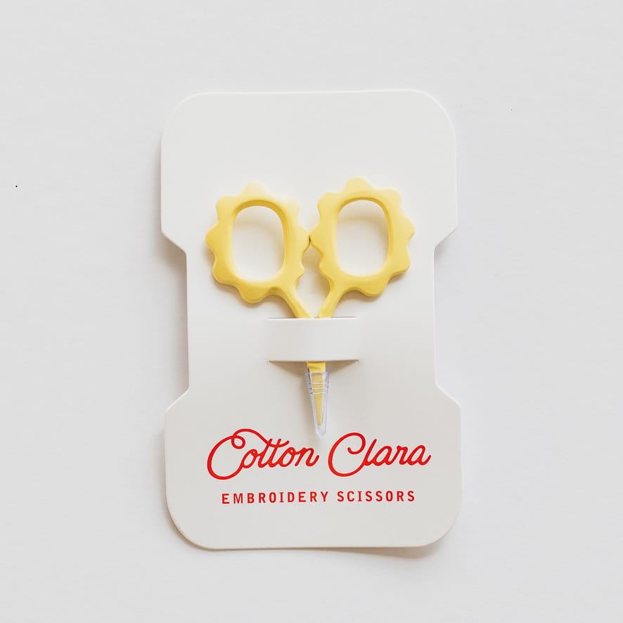 Cotton Clara Craft Supplies Mini Sunflower Embroidery Scissors