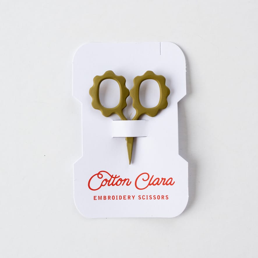 Cotton Clara Craft Supplies Mini Sunflower Embroidery Scissors