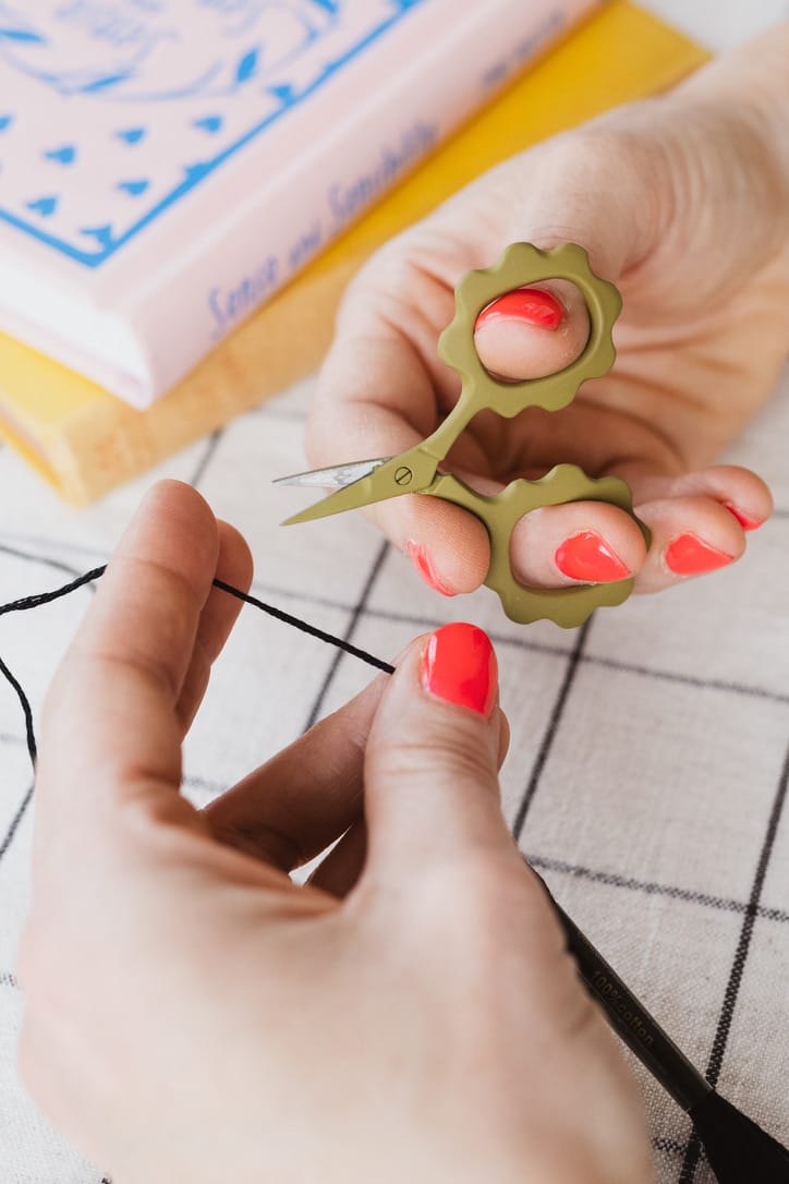 Cotton Clara Craft Supplies Mini Sunflower Embroidery Scissors