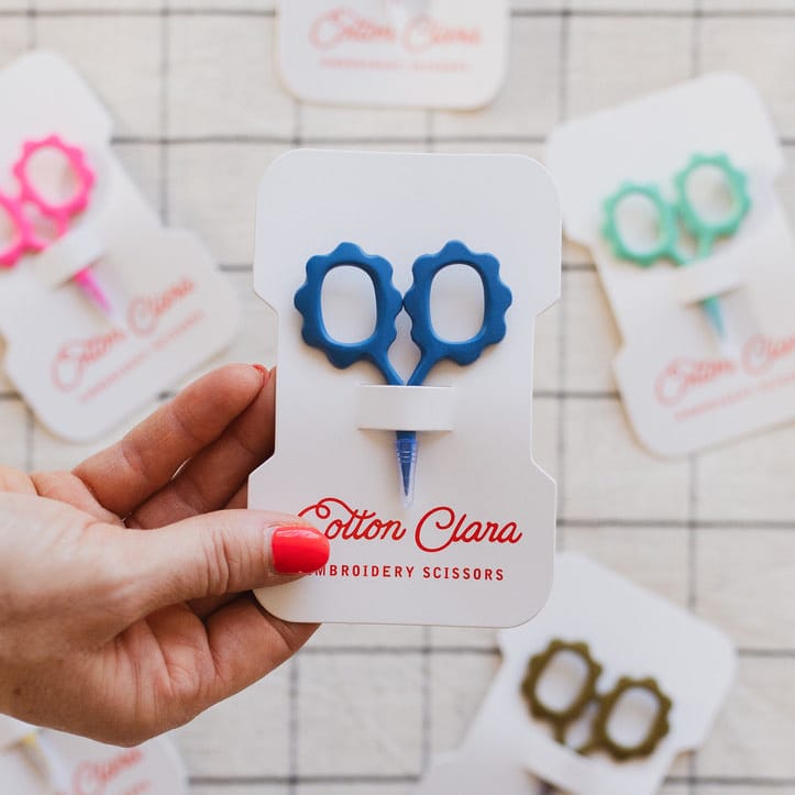 Cotton Clara Craft Supplies Mini Sunflower Embroidery Scissors