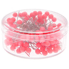 Cotton Clara Craft Supplies Neon Pink/Butter Yellow Fabric Pins