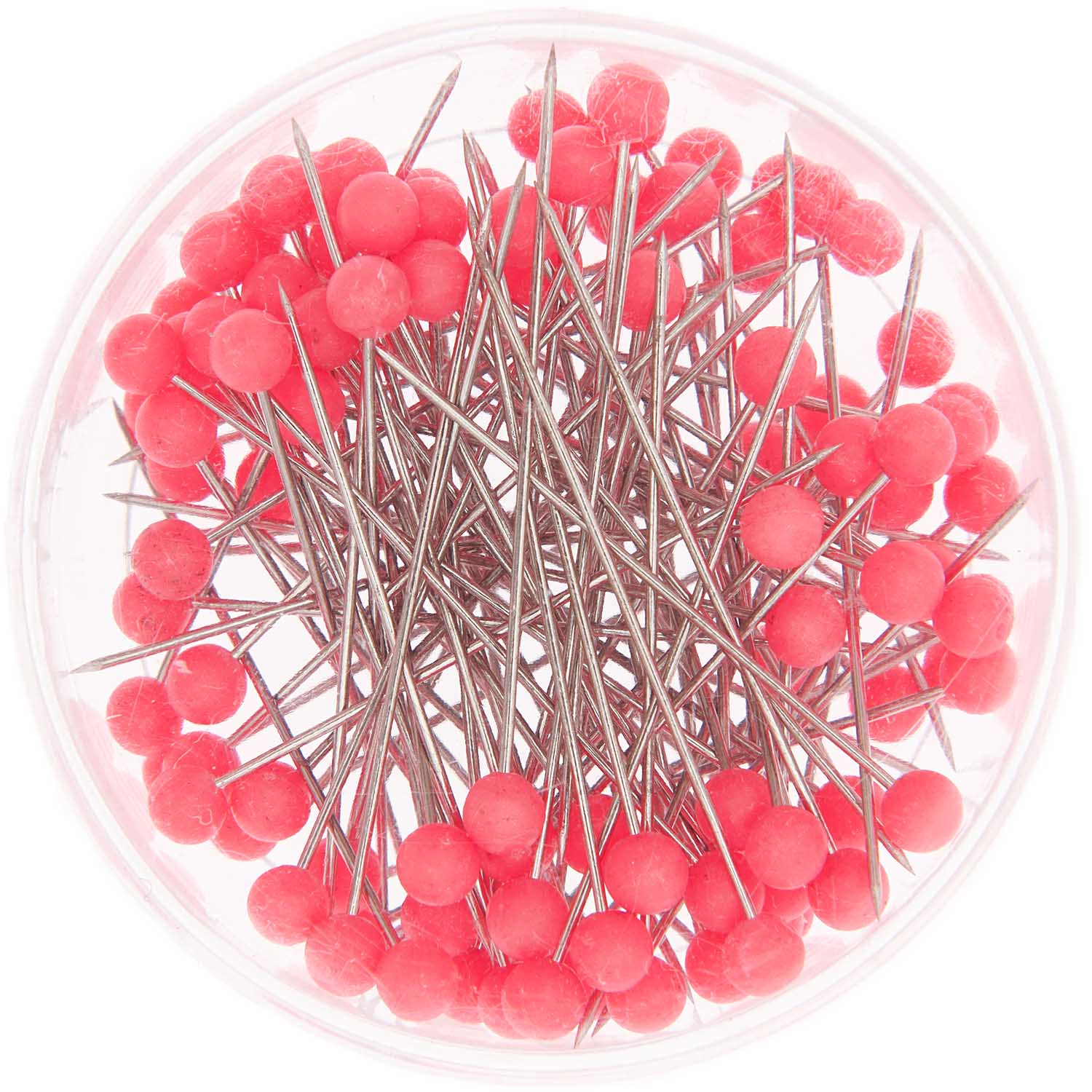 Cotton Clara Craft Supplies Neon Pink/Butter Yellow Fabric Pins
