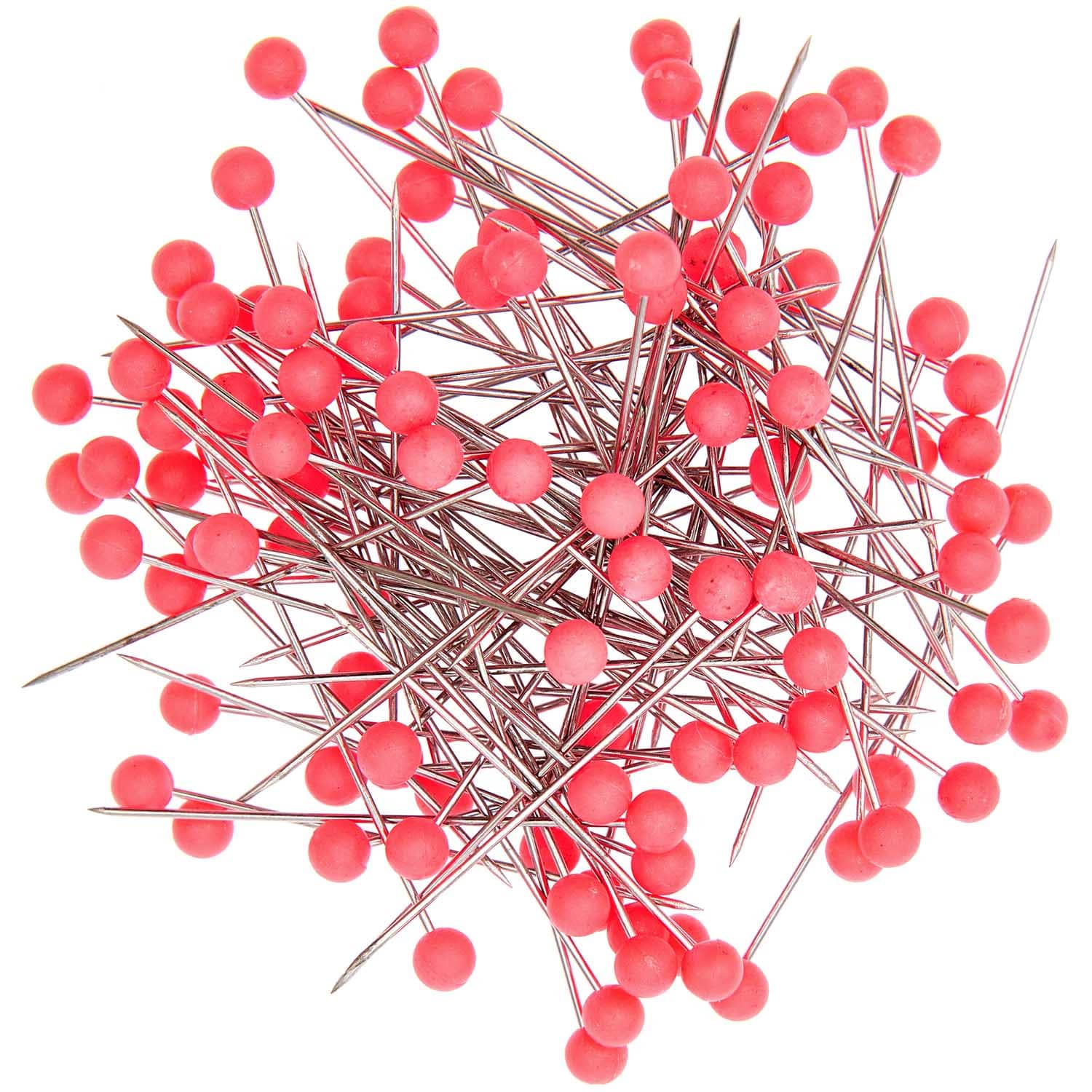 Cotton Clara Craft Supplies Neon Pink/Butter Yellow Fabric Pins