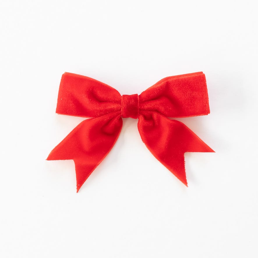 Cotton Clara Craft Supplies Velvet Bows (Pack of 6)