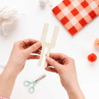 Cotton Clara Craft Supplies Wooden Pom Pom Maker