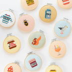 Cotton Clara Cross Stitch Kit Aperol Cocktail Cross Stitch Kit