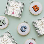 Cotton Clara Cross Stitch Kit Drop Shadow Alphabet Cross Stitch Kit