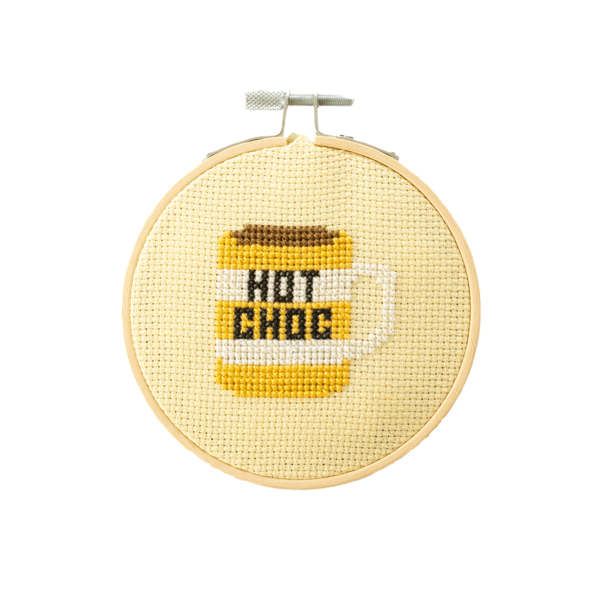 Cotton Clara Cross Stitch Kit Hot Choc Cross Stitch Kit