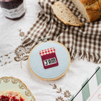 Cotton Clara Cross Stitch Kit Jam Cross Stitch Kit