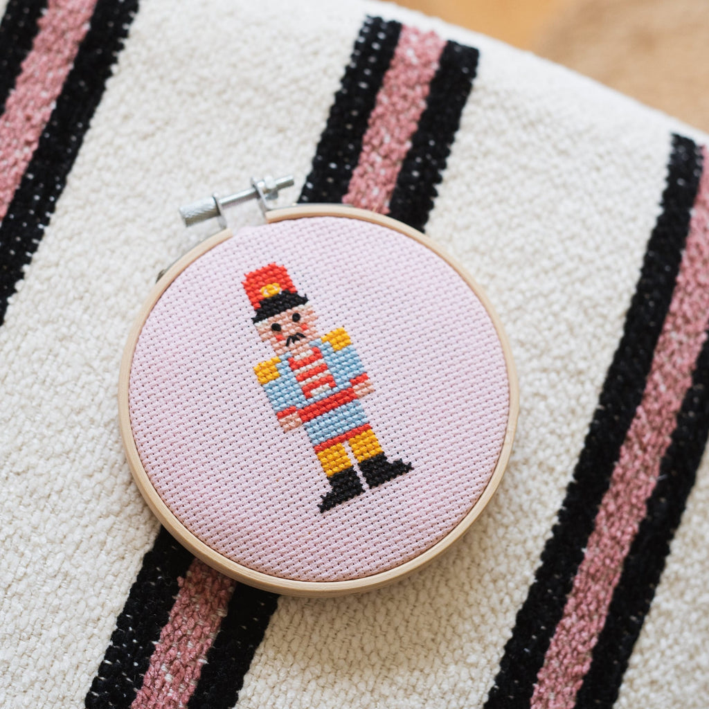 Cotton Clara Cross Stitch Kit Nutcracker Cross Stitch Kit