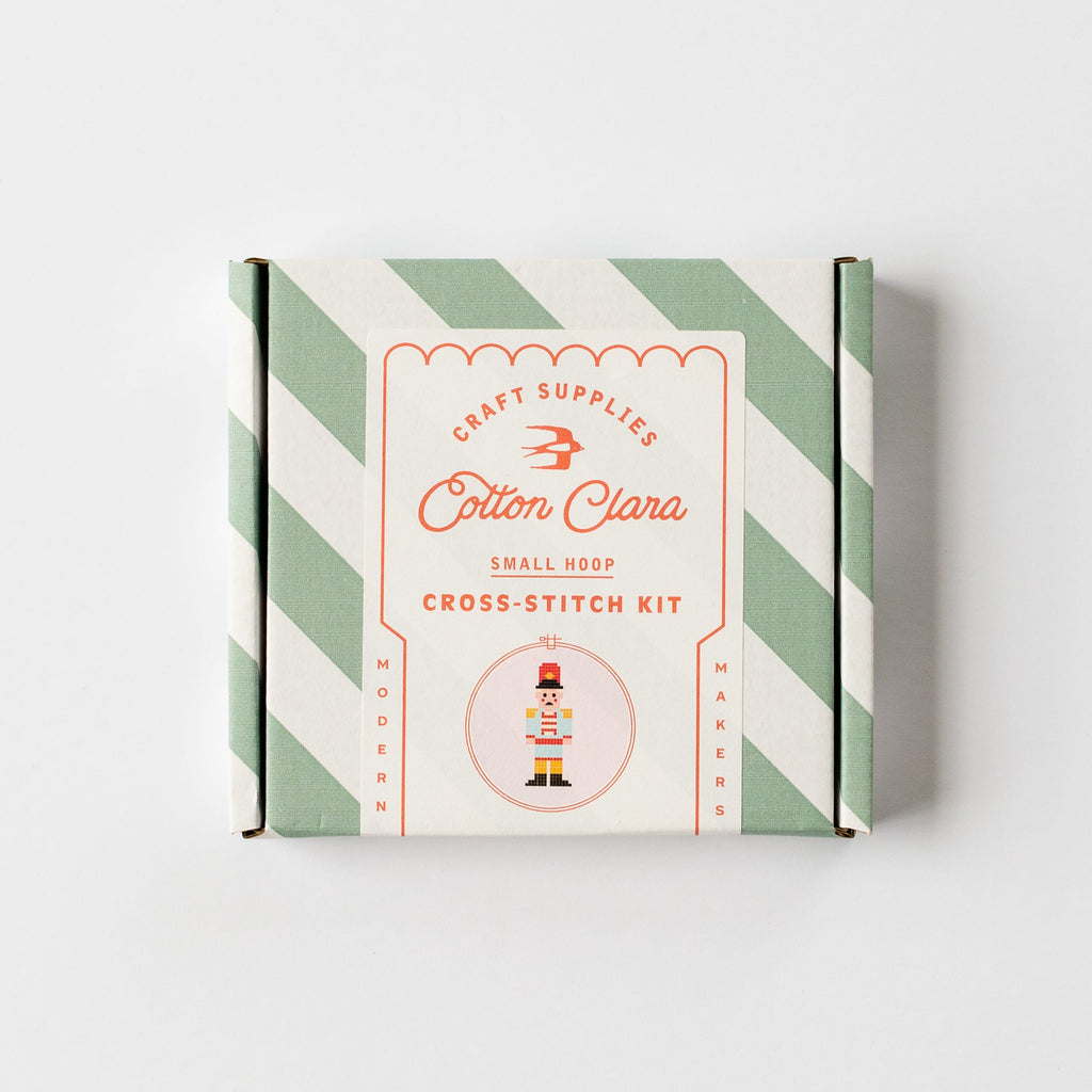 Cotton Clara Cross Stitch Kit Nutcracker Cross Stitch Kit