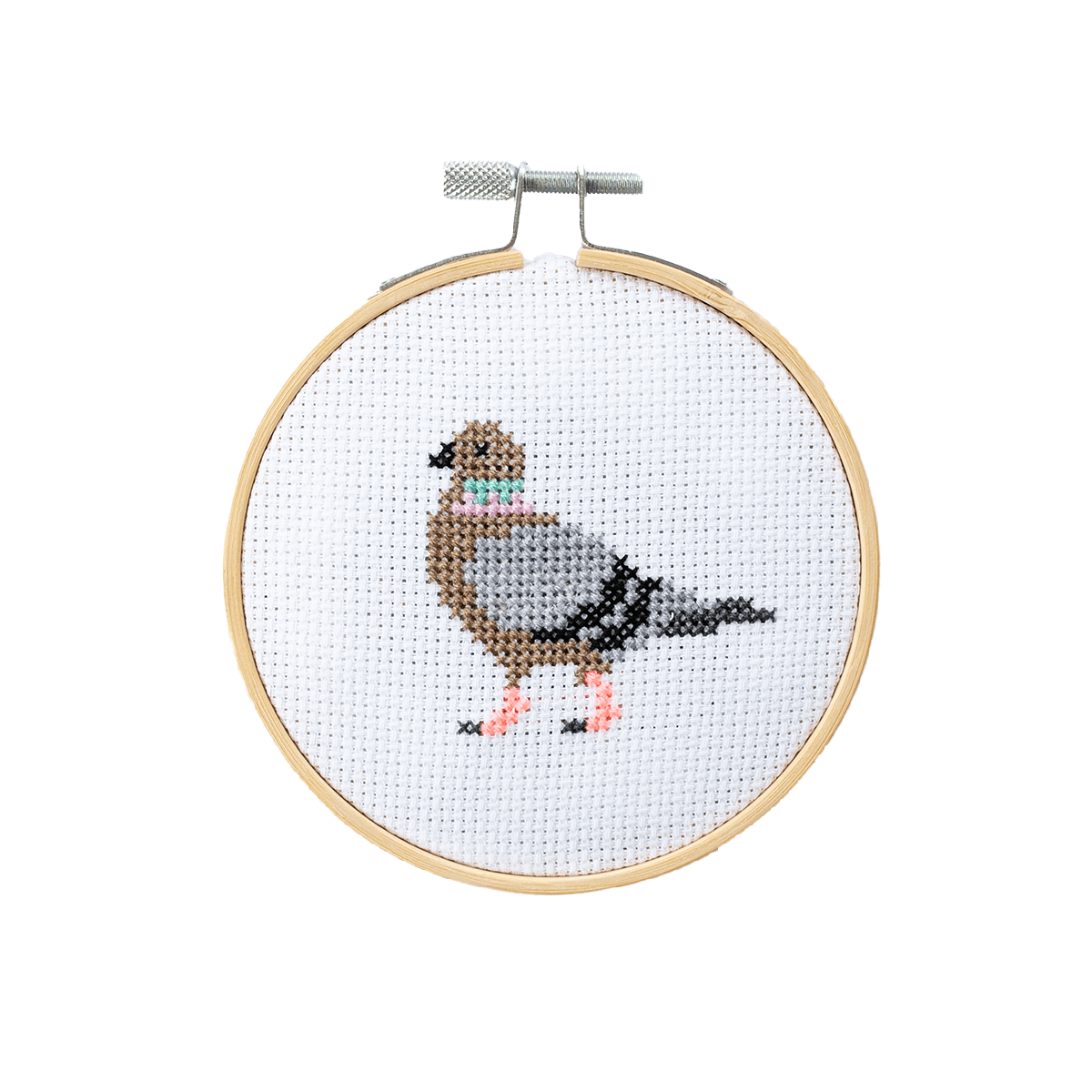 Cotton Clara Cross Stitch Kit Pigeon Cross Stitch Kit
