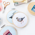 Cotton Clara Cross Stitch Kit Pigeon Cross Stitch Kit