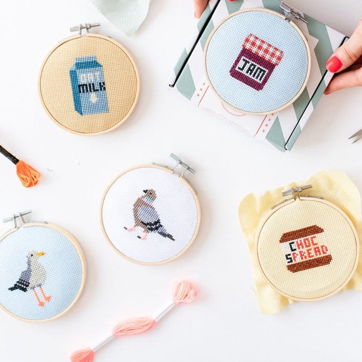 Cotton Clara Cross Stitch Kit Seagull Cross Stitch Kit