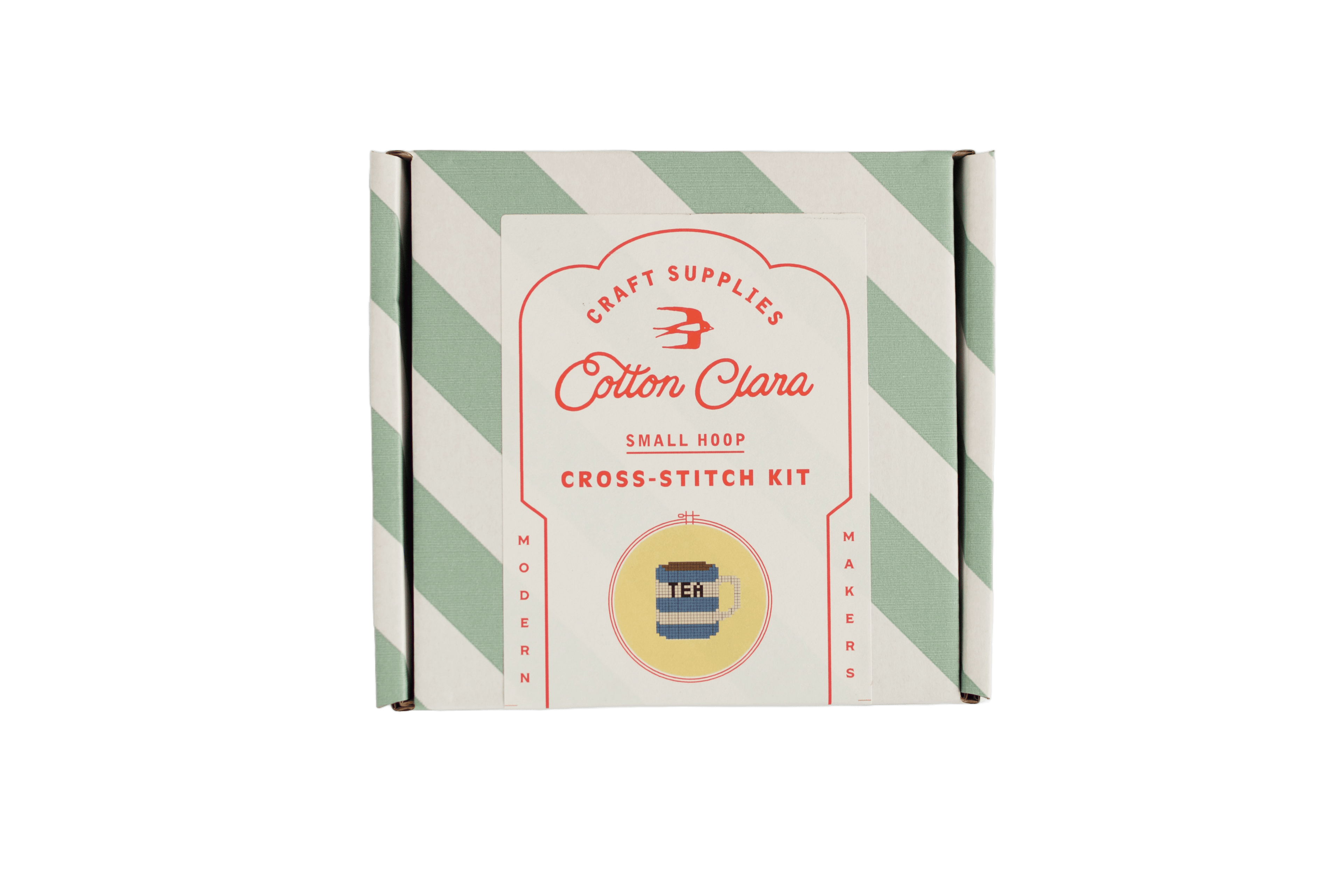 Cotton Clara Cross Stitch Kit Tea Cross Stitch Kit