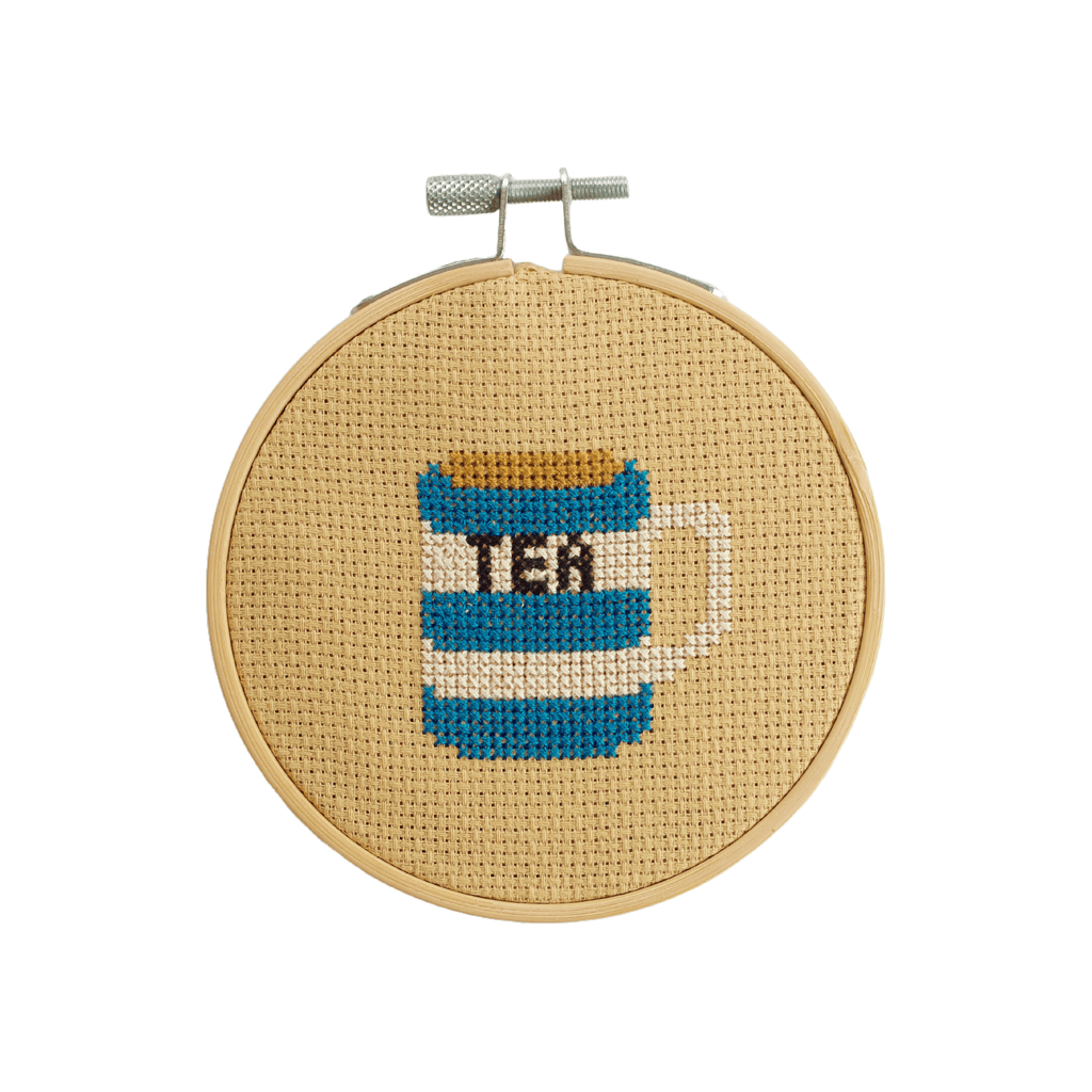 Cotton Clara Cross Stitch Kit Tea Cross Stitch Kit
