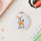 Cotton Clara Deer Cross Stitch PDF Pattern – Instant Download
