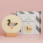 Cotton Clara Duck Cross Stitch PDF Pattern – Instant Download