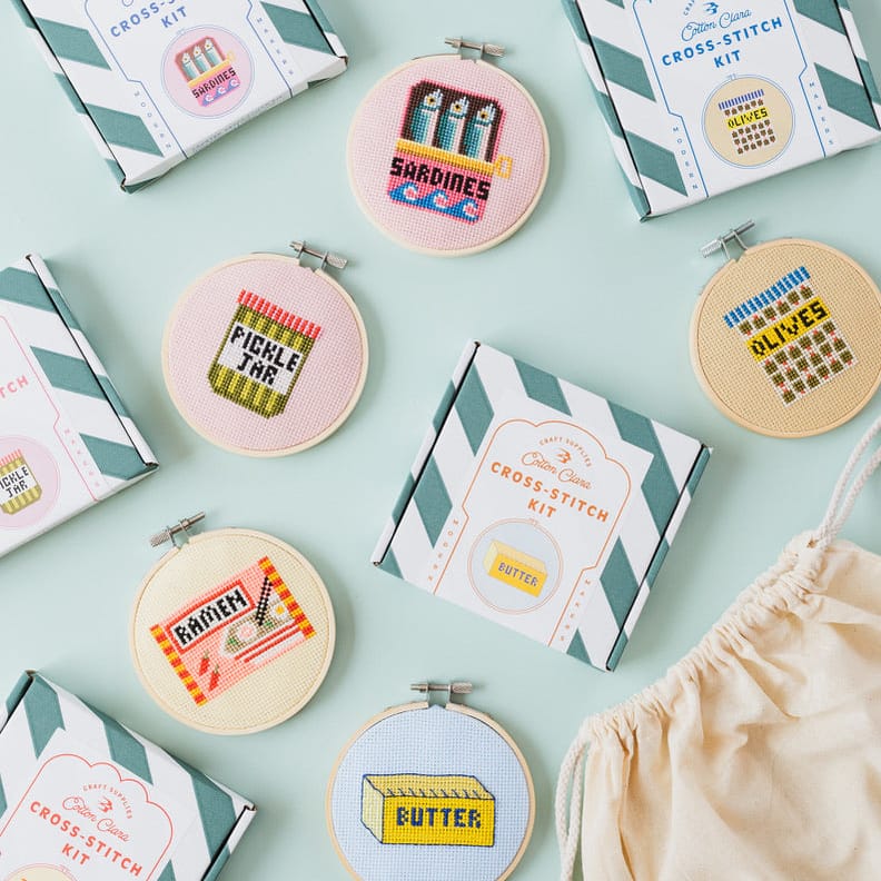 Foodie Mini Cross Stitch Bundle