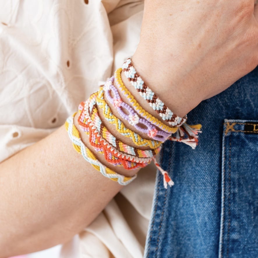 Cotton Clara Friendship Bracelet Patterns – Instant PDF Download