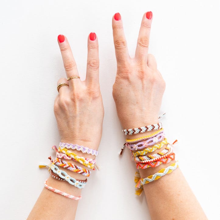 Cotton Clara Friendship Bracelet Patterns – Instant PDF Download
