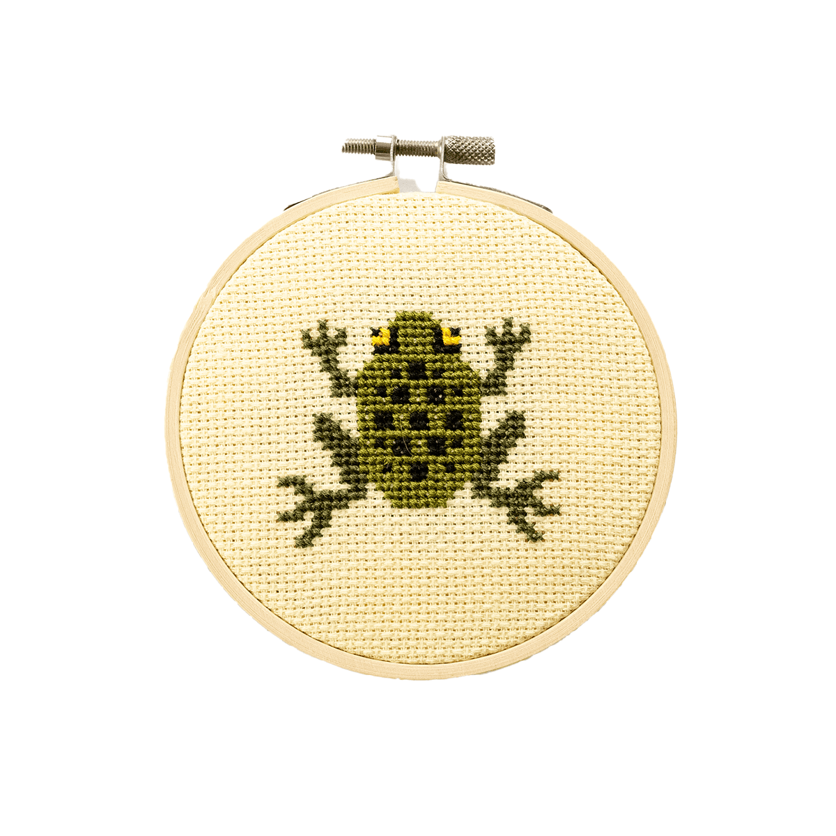 Cotton Clara Frog Cross Stitch Kit