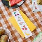 Cotton Clara Fruity Bookmark Cross Stitch Kit