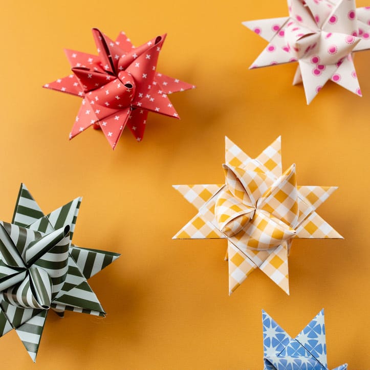 Cotton Clara German Froebel Paper Stars Kit