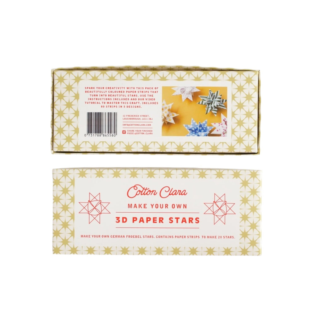 Cotton Clara German Froebel Paper Stars Kit