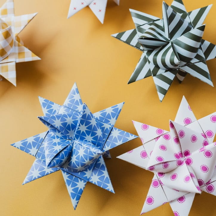 Cotton Clara German Froebel Paper Stars Kit