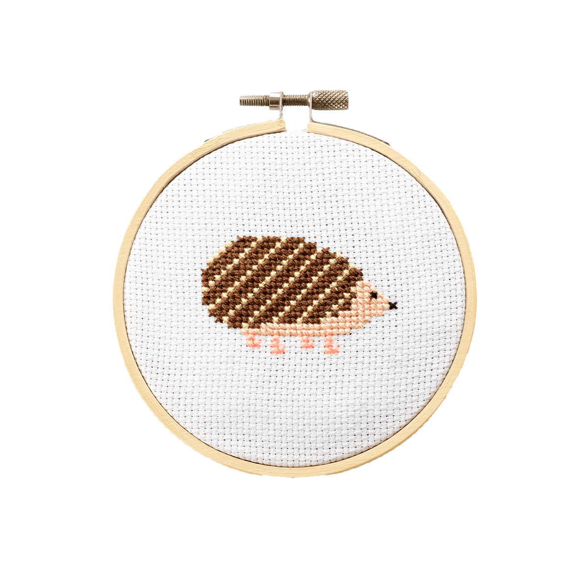 Cotton Clara Hedgehog Cross Stitch Kit