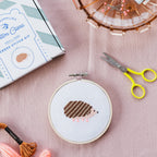 Cotton Clara Hedgehog Mini Cross Stitch PDF Pattern – Instant Download