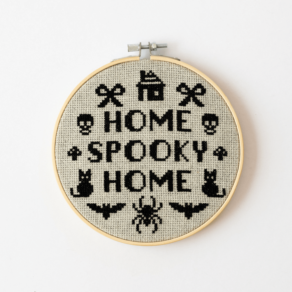 Cotton Clara Home Spooky Home Cross Stitch PDF Pattern – Instant Download
