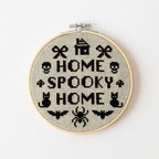 Cotton Clara Home Spooky Home Cross Stitch PDF Pattern – Instant Download