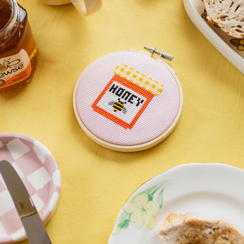 Cotton Clara Honey Cross Stitch Kit