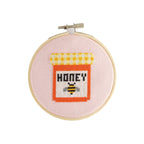 Cotton Clara Honey Mini Cross Stitch PDF Pattern – Instant Download