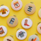 Cotton Clara Honey Mini Cross Stitch PDF Pattern – Instant Download