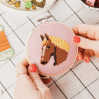 Cotton Clara Horse Cross Stitch PDF Pattern – Instant Download