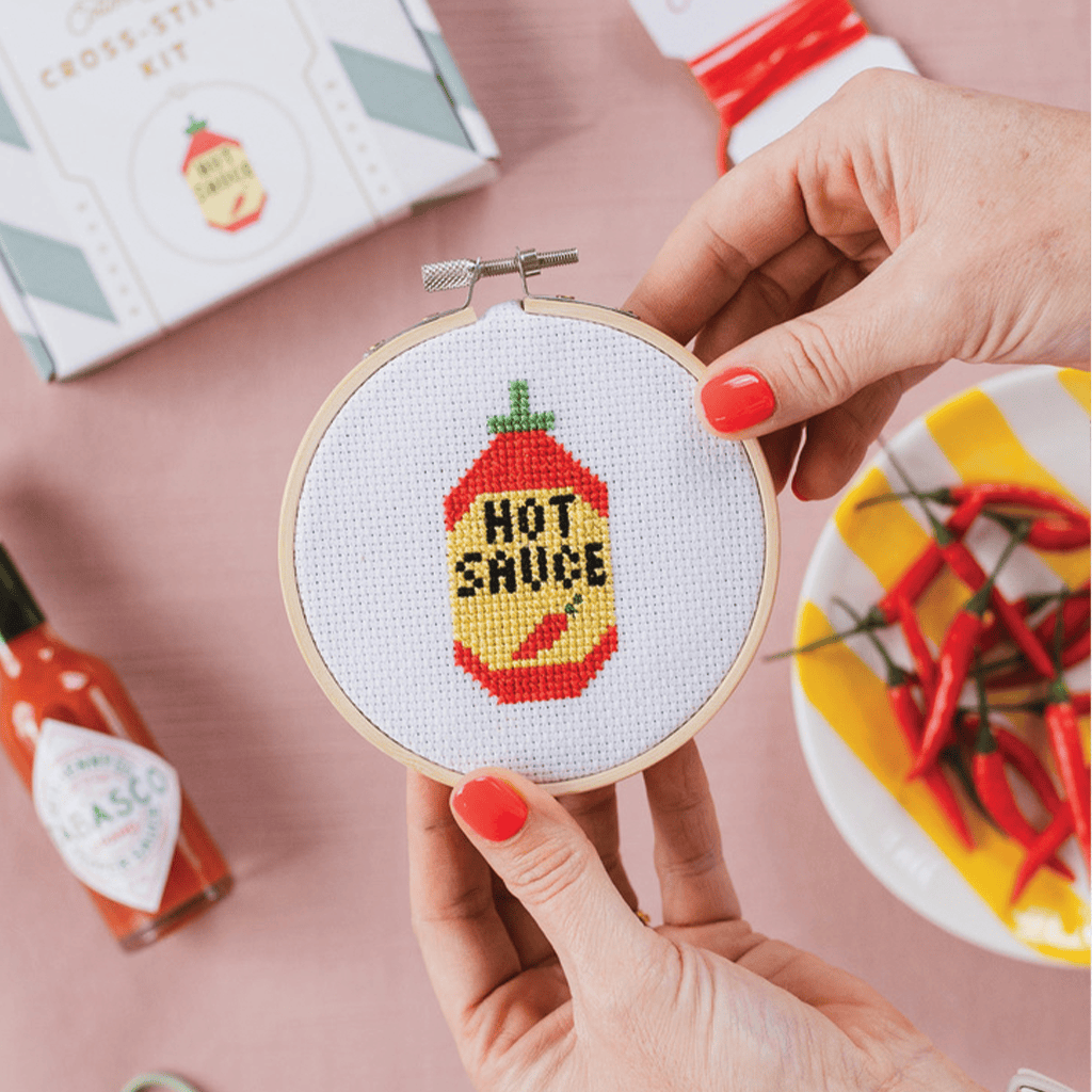 Cotton Clara Hot Sauce Cross Stitch PDF Pattern – Instant Download